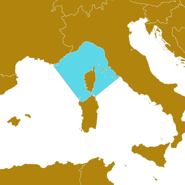 Pelagos Sanctuary Map